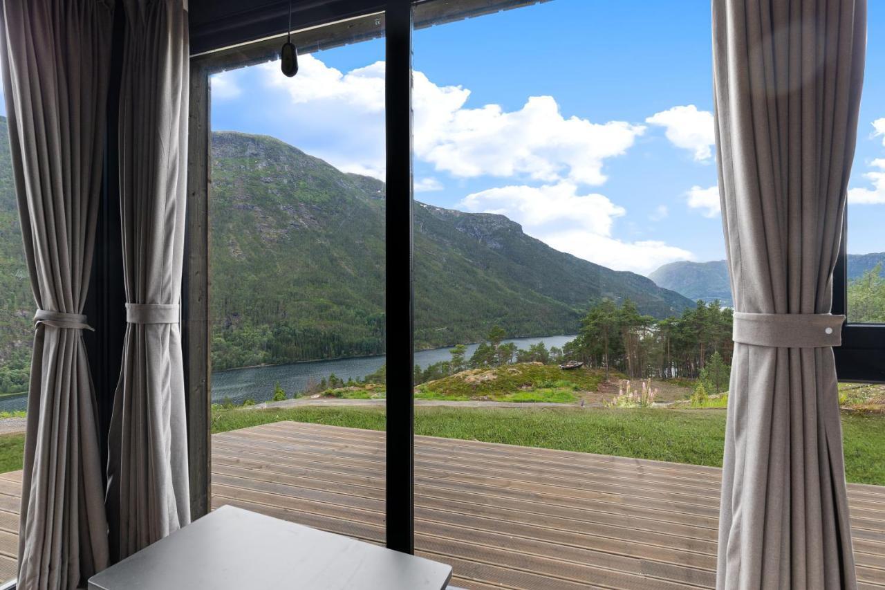 Sogndal Fjordpanorama - Studio Cabins With View 外观 照片