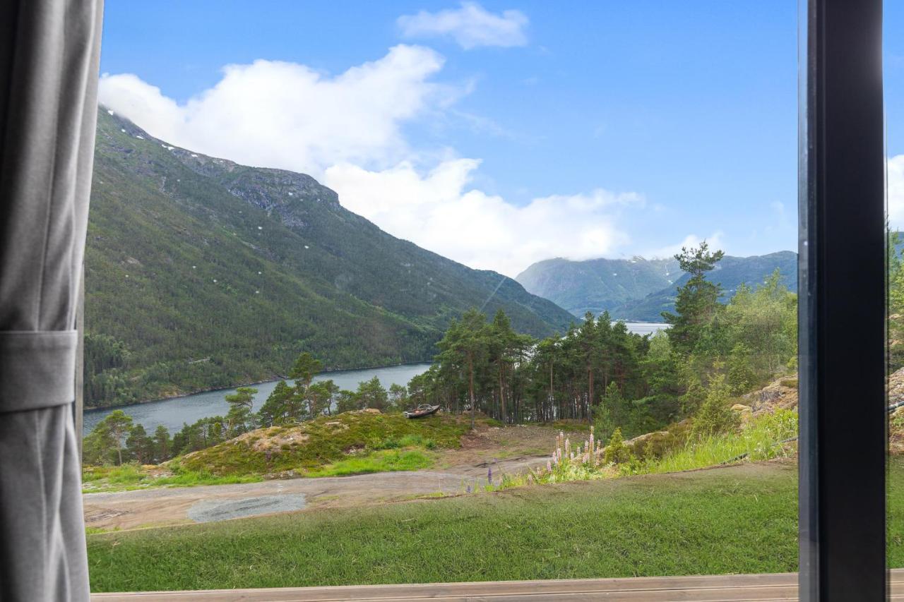 Sogndal Fjordpanorama - Studio Cabins With View 外观 照片