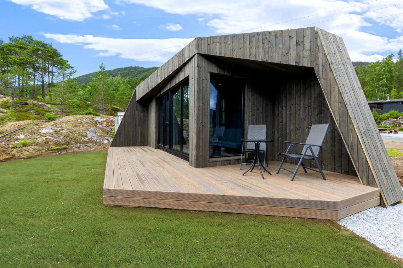 Sogndal Fjordpanorama - Studio Cabins With View 外观 照片