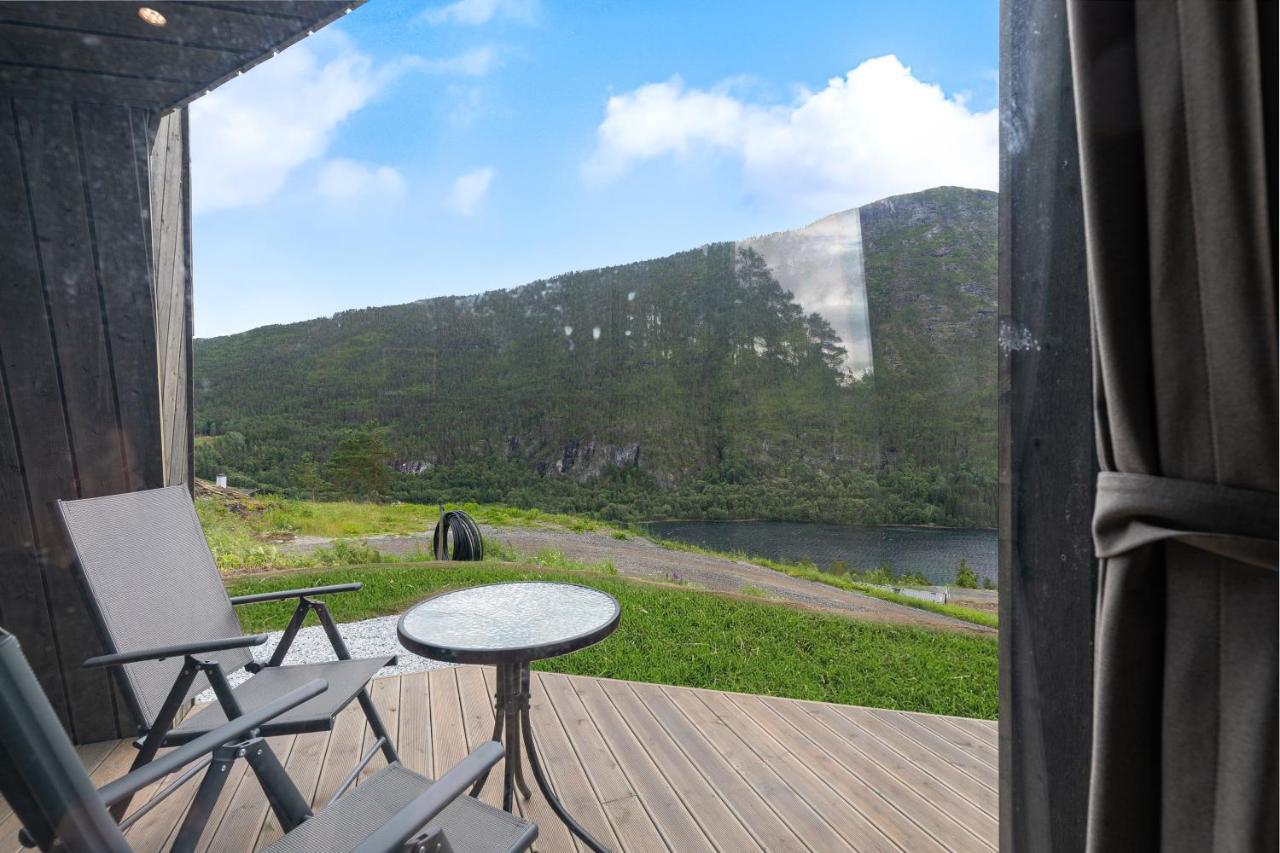 Sogndal Fjordpanorama - Studio Cabins With View 外观 照片