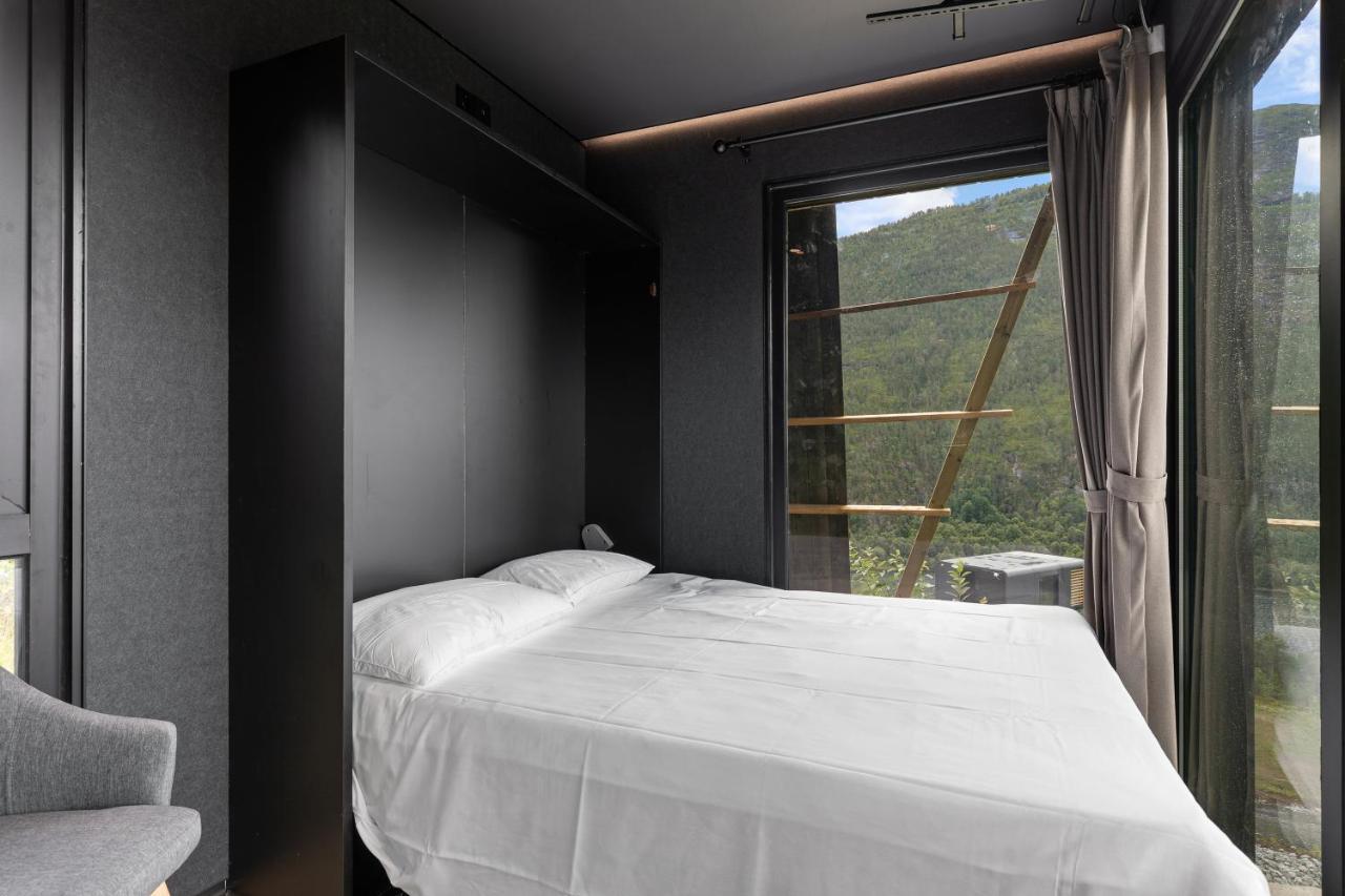 Sogndal Fjordpanorama - Studio Cabins With View 外观 照片