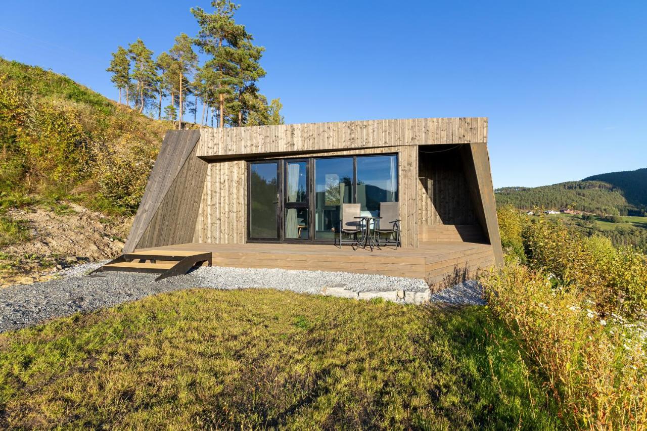 Sogndal Fjordpanorama - Studio Cabins With View 外观 照片